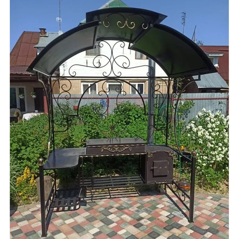 Кованый мангал Париж